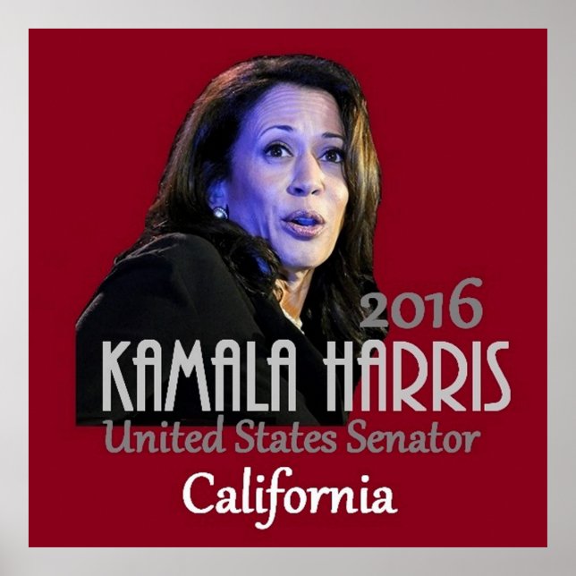 Kamala Harris Senate 2016 Poster (Framsidan)