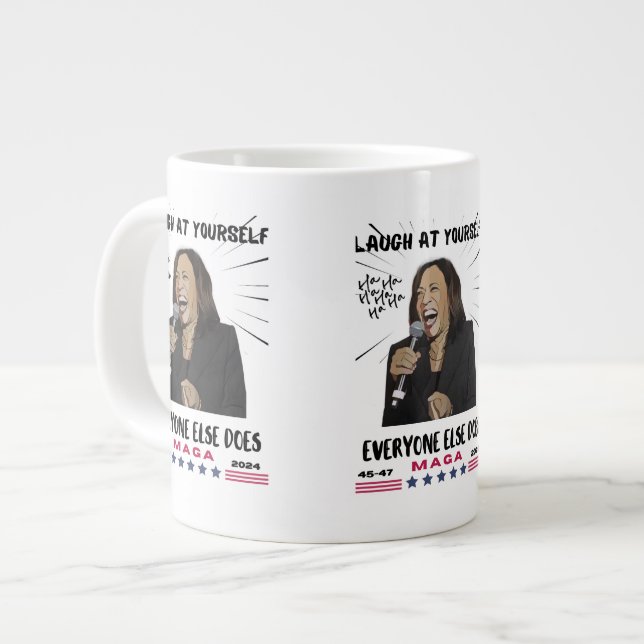Kamala Harris Specialty Mugg Jumbo Mugg (Framsida vänster)