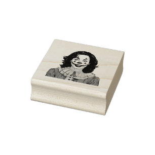 Kamala Harris Spooky Halloween Clown Val 2024 Stämpel