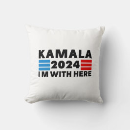 Kamala Harris Support Pillow Kudde