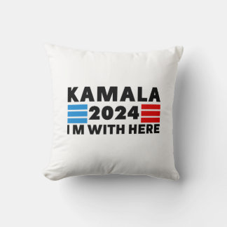 Kamala Harris Support Pillow Kudde
