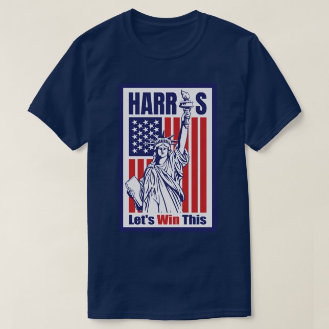 Kamala Harris T Shirt (Design framsida)