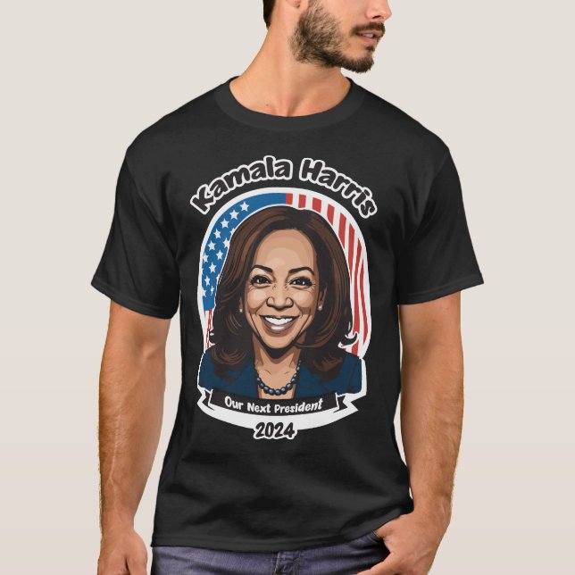Kamala Harris T shirt (Framsida)