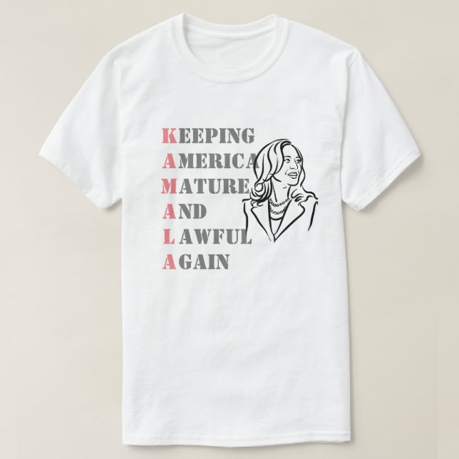 Kamala Harris T-Shirt (Design framsida)