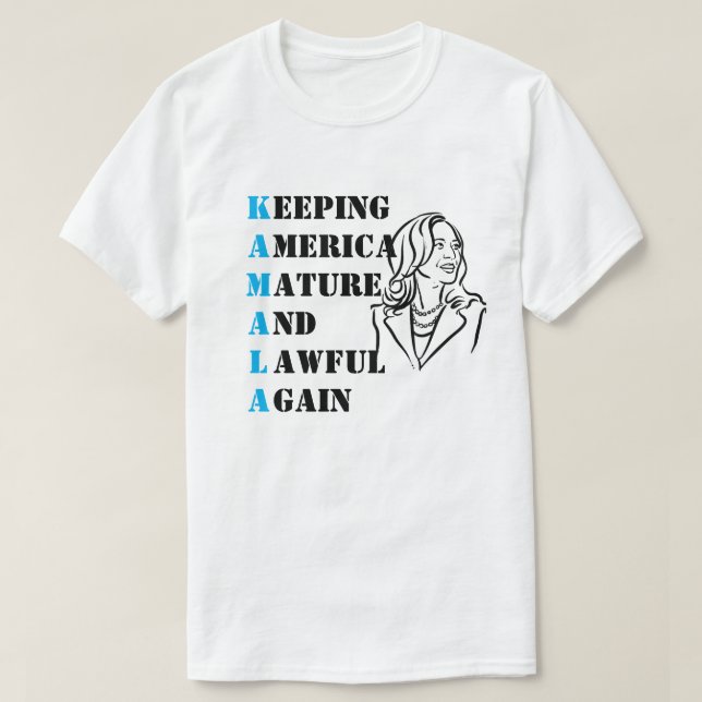 Kamala Harris T-Shirt (Design framsida)