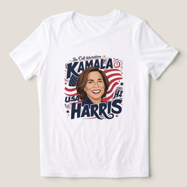 Kamala Harris T Shirt (Design Framsida)