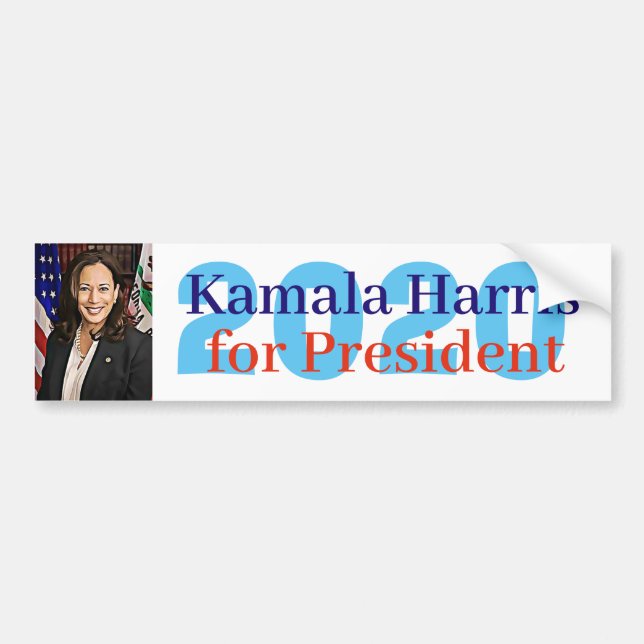 Kamala Harris till president 2020 Bildekal (Framsidan)