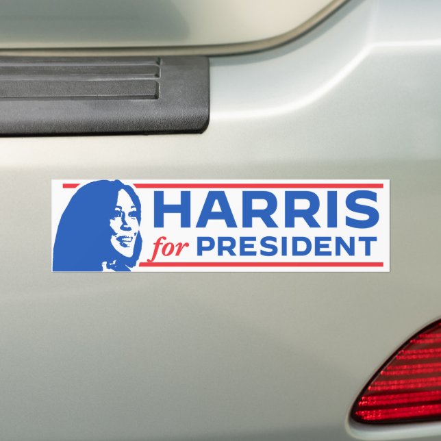 Kamala Harris till president 2024 Bildekal (På Bil)