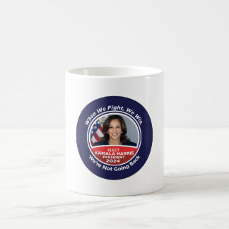 Kamala Harris till president 2024 Kaffemugg
