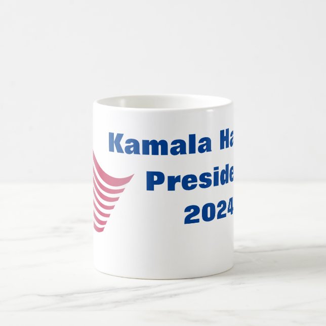 Kamala Harris till president 2024 Kaffemugg (Center)