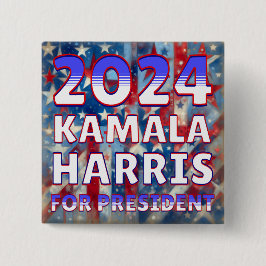 Kamala Harris till president 2024 Knapp