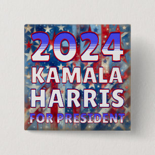 Kamala Harris till president 2024 Knapp