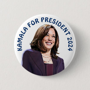 Kamala Harris till president 2024 Knapp