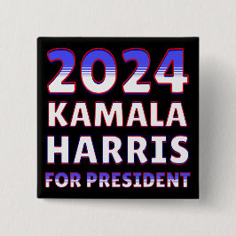 Kamala Harris till president 2024 Knapp