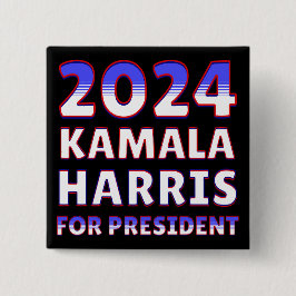 Kamala Harris till president 2024 Knapp