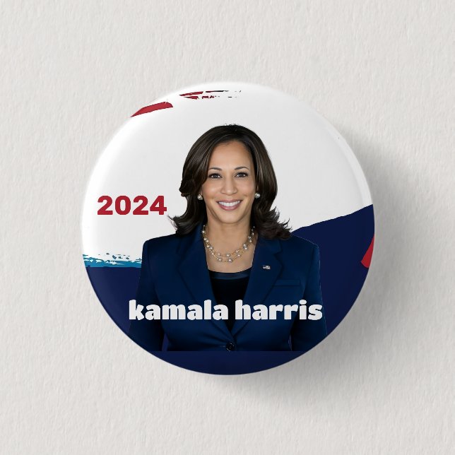 Kamala harris till president 2024 knapp (Framsida)