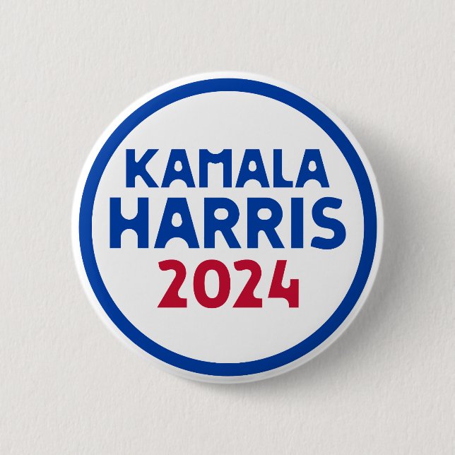 Kamala Harris till president 2024 Knapp (Framsida)