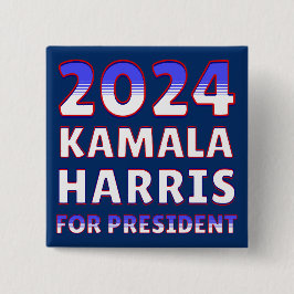 Kamala Harris till president 2024 Knapp