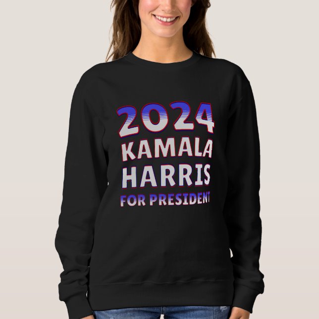 Kamala Harris till president 2024 T Shirt (Framsida)