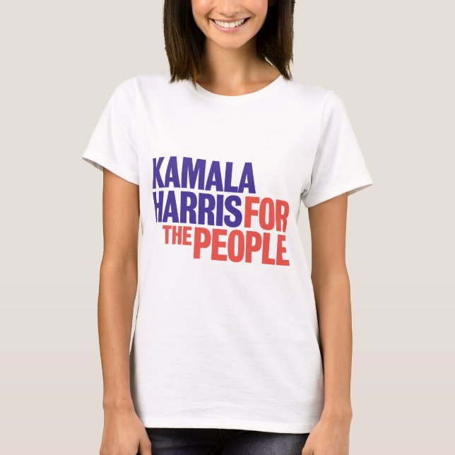 Kamala Harris till president 2024 T Shirt (Framsida)