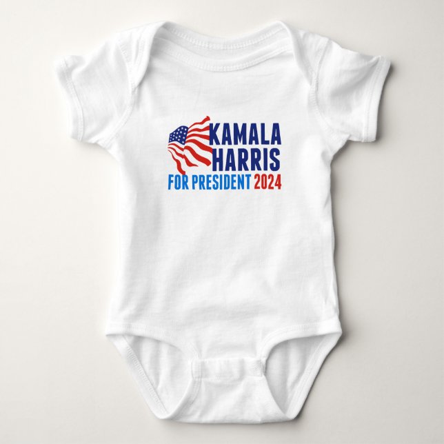 Kamala Harris till president 2024 T Shirt (Framsida)