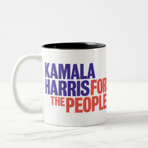 Kamala Harris till president 2024 Två-Tonad Mugg