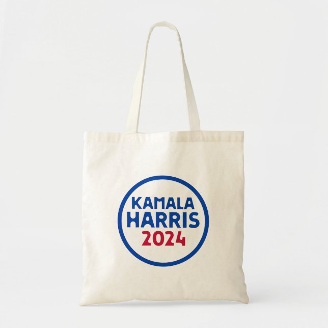 Kamala Harris till president 2024 Tygkasse (Framsidan)