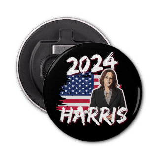 Kamala Harris till president 2024 USA:s val Flasköppnare