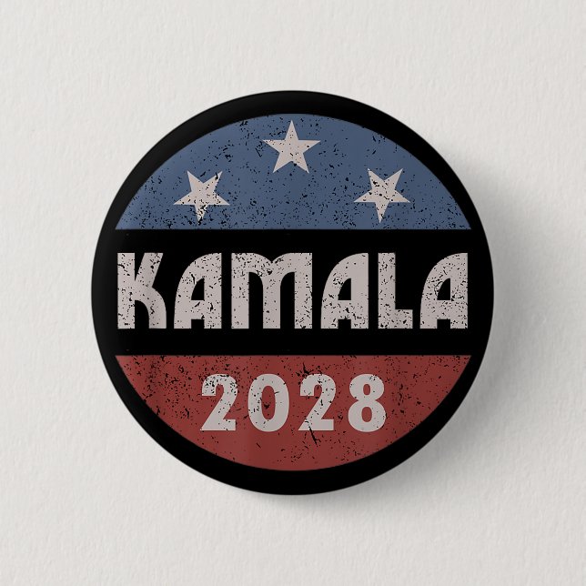 Kamala Harris till president Kamala Harris 2028 Knapp (Framsida)