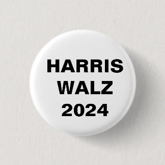 Kamala Harris till president Tim Walz VP 2024 Knapp