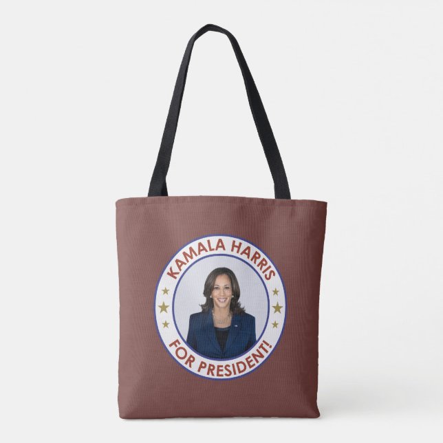 KAMALA HARRIS TILL PRESIDENT! TYGKASSE (Baksida)