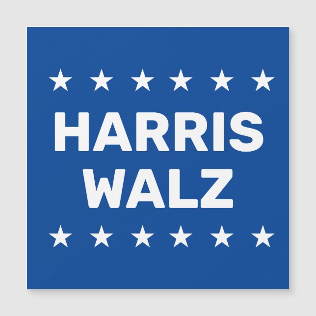 Kamala Harris Tim Walz 2024 (Framsida)