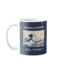 KAMALA HARRIS TIM WALZ BLUE WAVE 2024