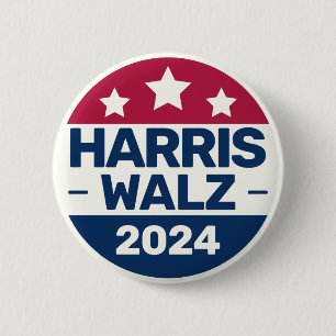 Kamala Harris Tim Walz kampanj 2024 Presidetial Knapp