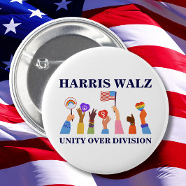 Kamala Harris Tim Walz Unity Over Division Knapp
