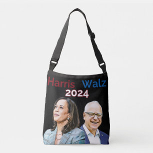 Kamala Harris Tim Walz Valet 2024 Toteväska Axelväska