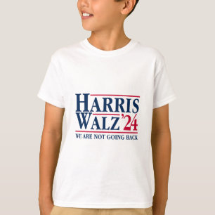 Kamala Harris Tim Walz Vp Vi ska inte tillbaka! 1 T Shirt