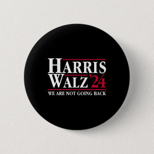 Kamala Harris Tim Walz Vp Vi ska inte tillbaka! Knapp