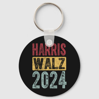 Kamala Harris Tim Walz Waltz Harris Walz Waltz 202 Nyckelring