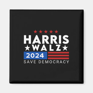 Kamala Harris Tim WAlzheimer Vice President 47 Magnet