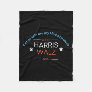 Kamala Harris Tim Wheimer 2024 Cat People's My K Fleecefilt