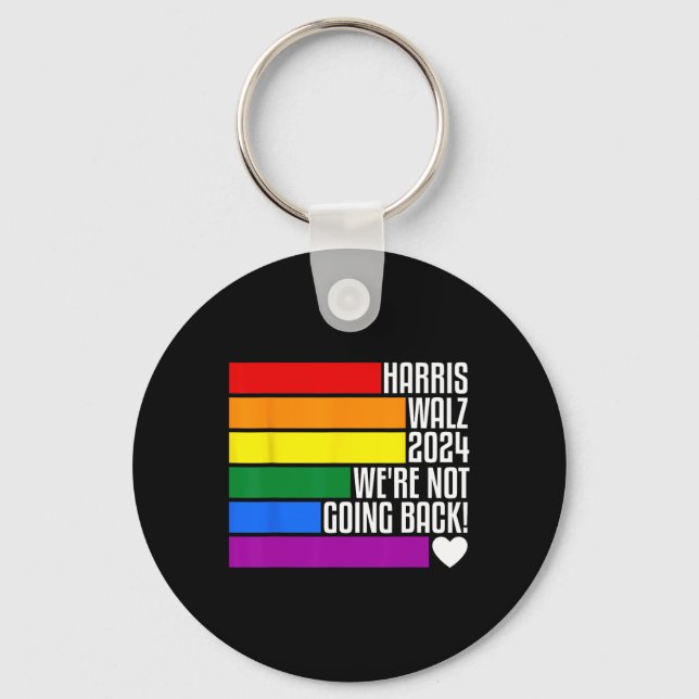 Kamala Harris Tim Wheimer Equality Lgbtq President Nyckelring (Framsida)