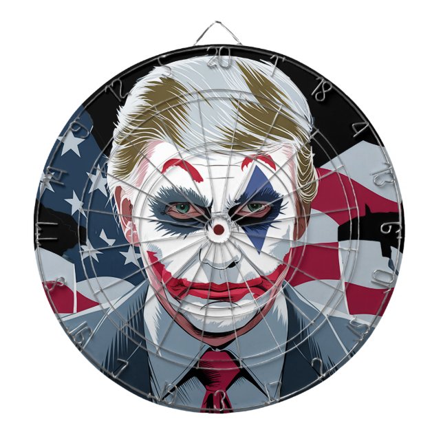 KAMALA HARRIS: "TRUMP ÄR SÅ OSERIÖST DARTTAVLA (Framsidan)