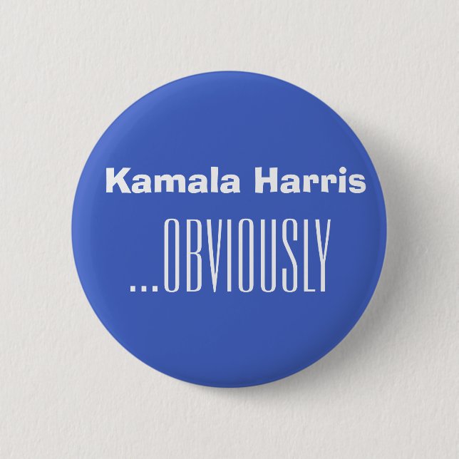 Kamala Harris...uppenbarligen Knapp (Framsida)