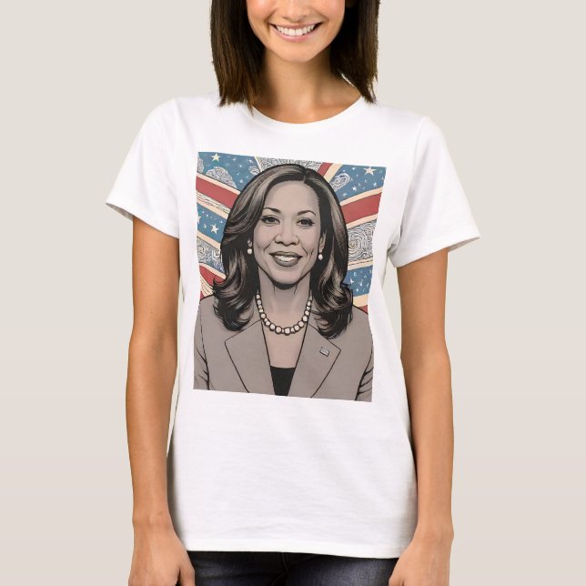 Kamala harris usa president 2024 t shirt (Framsida)