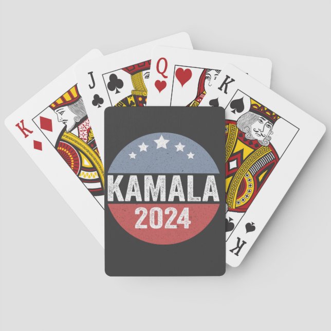 Kamala Harris-utskottets ordförande Casinokort (Baksidan)