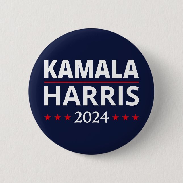 Kamala Harris Val 2024 III Knapp (Framsida)