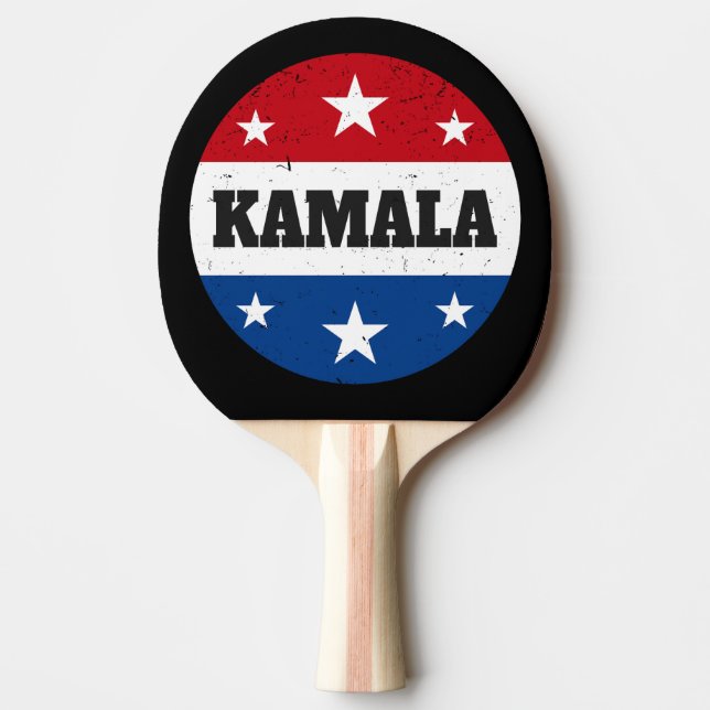 Kamala Harris Val 2024 V Pingisracket (Framsidan)