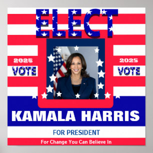 Kamala Harris Val Poster