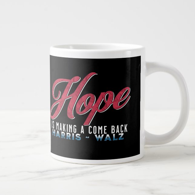 Kamala Harris-valet 2024 Jumbo Mugg (Höger)